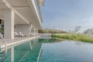 Right over the water Central Pacific luxury apartment