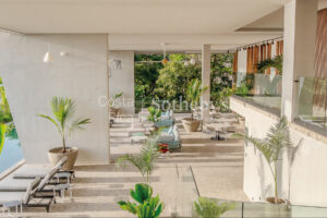 Right over the water Central Pacific luxury apartment