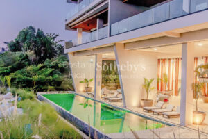 Right over the water Central Pacific luxury apartment