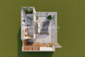 Home tucked in the secondary forest in an amenity filled project