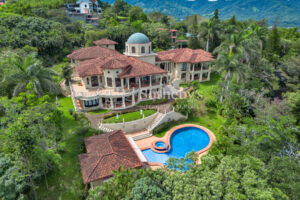 Colonial Estate with Tennis Court on 7 Acres