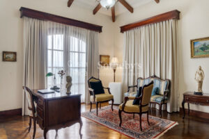 Colonial Estate with Tennis Court on 7 Acres