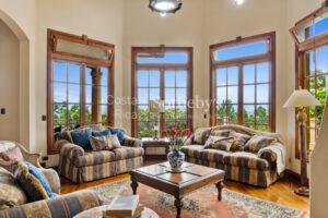 Colonial Estate with Tennis Court on 7 Acres