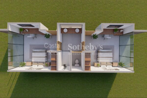 4 bedroom tree-hugging home in amenity filled community steps from the beach
