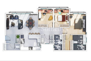 Apartamento de Lujo en Escazú (3 Habitaciones)