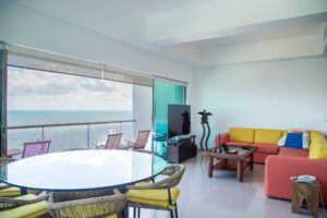 Caribbean Oceanfront Residence with Isla Mujeres Views