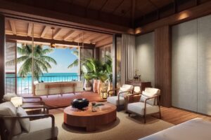 Rosewood Branded Beachfront Estate in Mayakoba | 131 Ft (40 m) of Frontage