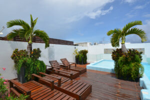 ONE BEDROOM IN THE CARIBBEAN A FEW STEPS FROM THE SEA
