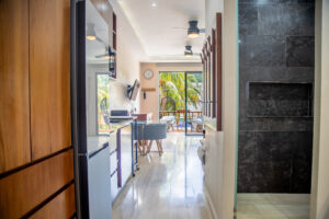 Premium studio steps from the sea