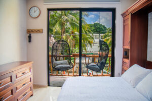 Premium studio steps from the sea