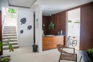 Premium studio steps from the sea