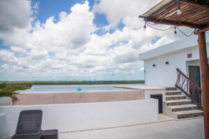 Premium studio steps from the sea