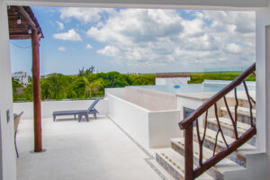 Premium studio steps from the sea