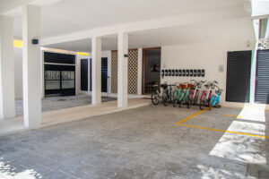Premium studio steps from the sea