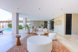 Exclusive oceanfront retreat on Yucatan coast