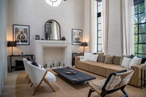 Luxury penthouse, refined interior design