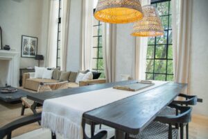 Luxury penthouse, refined interior design