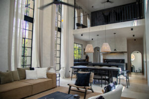 Luxury penthouse, refined interior design
