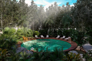 ONE BEDROOM SWIM UP CONDO