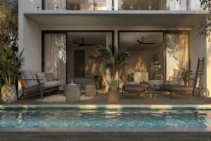 ONE BEDROOM SWIM UP CONDO