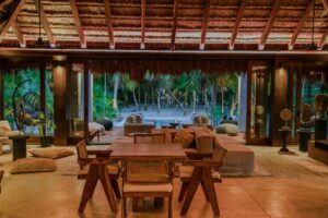 Secret beachfront retreat in Sian Kaan