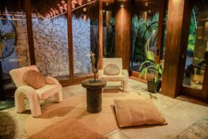 Secret beachfront retreat in Sian Kaan