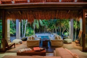 Secret beachfront retreat in Sian Kaan