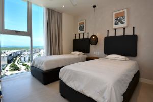 Exclusive Residence at SLS Harbour Puerto Cancún with Caribbean Sea Views