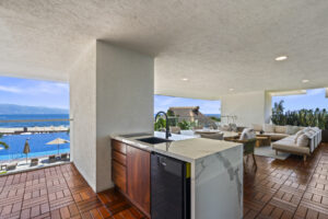 Tres Mares Garden Residence | 2-level beachfront condo, Marina Vallarta