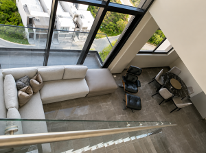 Double-Height Residence with Panoramic Views