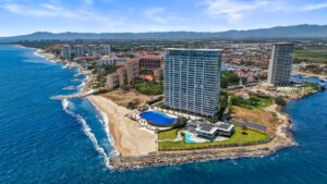 Tres Mares Garden Residence | 2-level beachfront condo, Marina Vallarta