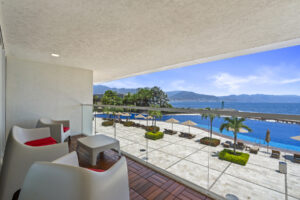Tres Mares Garden Residence | 2-level beachfront condo, Marina Vallarta