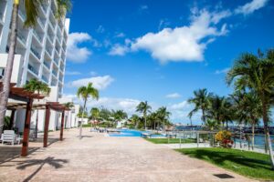 Caribbean Oceanfront Residence with Isla Mujeres Views