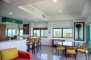 Caribbean Oceanfront Residence with Isla Mujeres Views
