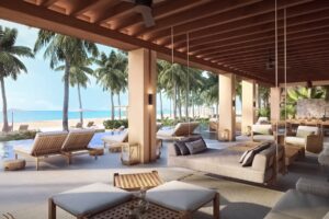 Rosewood Branded Beachfront Estate in Mayakoba | 131 Ft (40 m) of Frontage