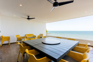 Exclusive oceanfront retreat on Yucatan coast