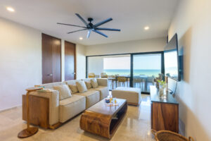 Exclusive oceanfront retreat on Yucatan coast