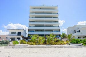 Exclusive oceanfront retreat on Yucatan coast