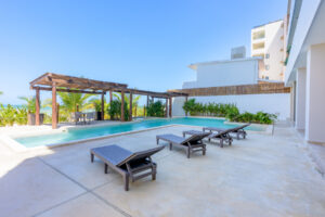 Exclusive oceanfront retreat on Yucatan coast