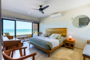 Exclusive oceanfront retreat on Yucatan coast
