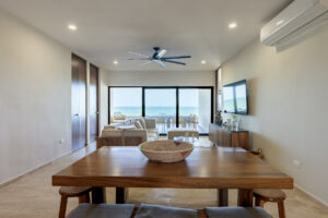 Exclusive oceanfront retreat on Yucatan coast