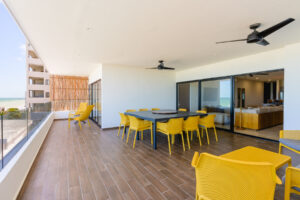 Exclusive oceanfront retreat on Yucatan coast