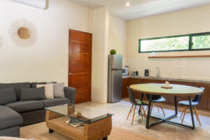 Unique investment building with three units and rooftop terrace.