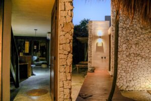Secret beachfront retreat in Sian Kaan