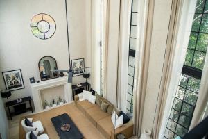 Luxury penthouse, refined interior design
