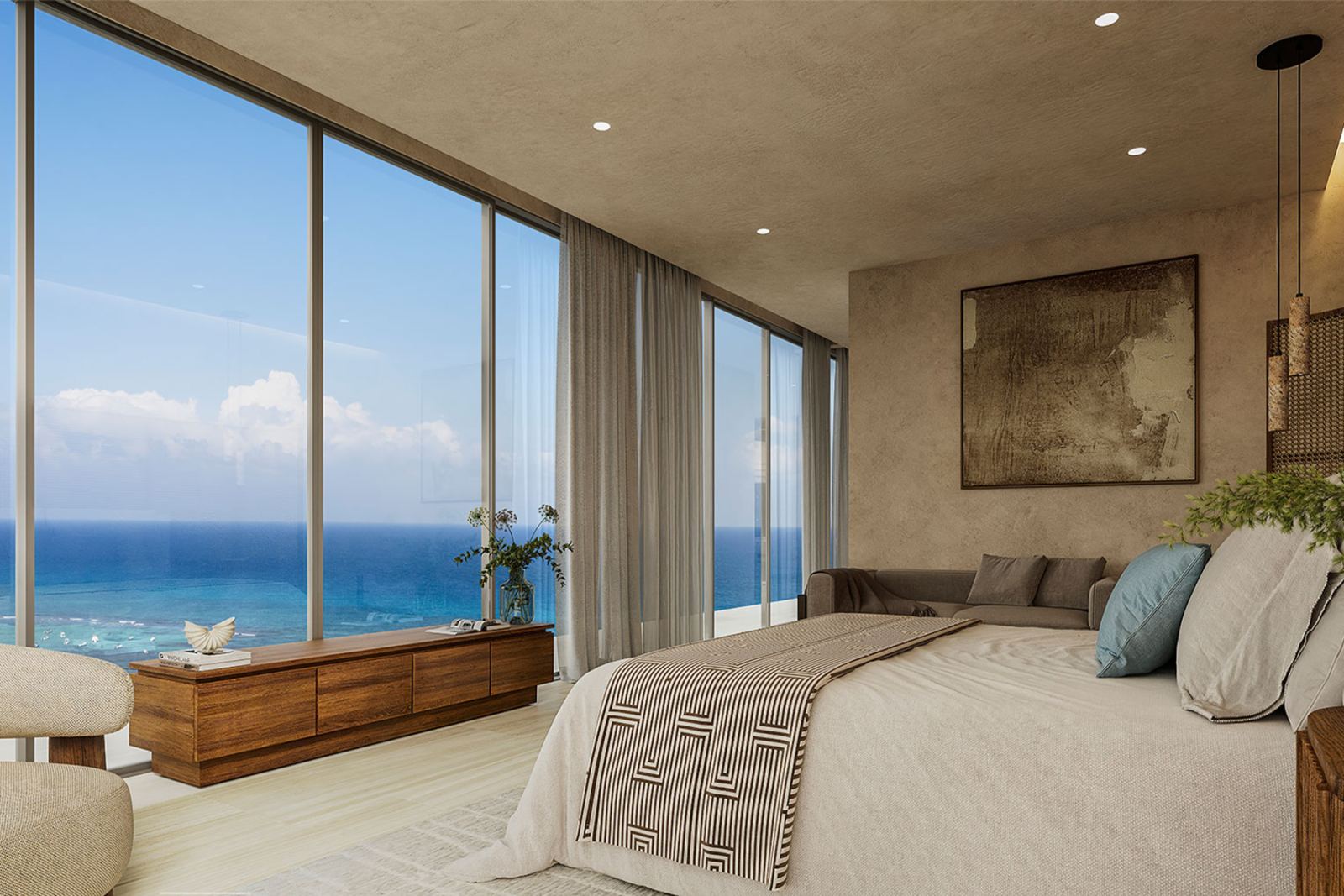 Privilege of Owning a One-Bedroom plus Den Viceroy Residence on the Caribbean
